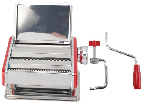 Fabricante de pasta máquina manual de acero inoxidable rodillo de pasta grosor ajustable fabricante de fideos para cocina casera cocina