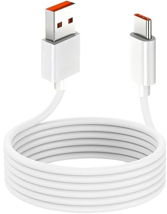Quwem 5M Ultra Long USB C Cable,USB A to USB C Extension Charging Cable | Type C Charging Cable Fast Charge for Home Security Cameras Phones Tablets Switch