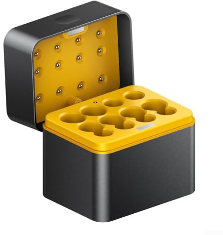 AAAAA - Custodia per batterie al litio AA AAA 57, misura 1, 5 V, supporta la ricarica rapida e molteplici protezioni di sicurezza