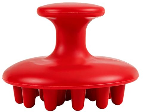 Scrub per capelli | Pettini in silicone stimolanti la spinta | massaggiatore per la pelle capelu, spazzola per shampoo, per la cura della pulizia della spa e della doccia, per donne e uomi