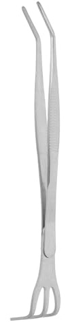 ORFOFE Râteau à Racines en Acier Inoxydable 304 Pince Courbée, Outil Portatif pour Ameublir Le Sol et Désherber, Petit Râteau Robuste pour Jardinage de Précision et Entretien de Bonsaï