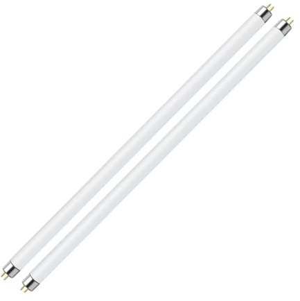 NONDK För Reptiler UVB- T8 15W 10.0, UVA UVB Ljuskälla 2-Pack UVB Reptilbelysning för Skäggiga Drakar.