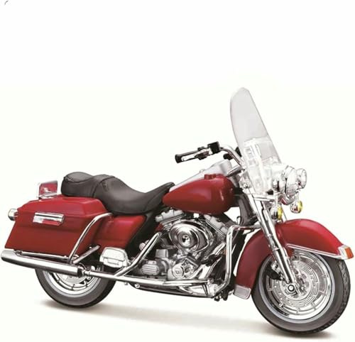 Leksaksmotorcykel Diecast Metal För Model 1/18 Collection Present till För Harley Flhr Roaf King 1999