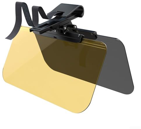 Car Visor Extension Anti Glare Shield Polarised Clip On for Day and Night Driving For Defender Blindness Blocker