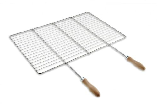 Grille en acier inoxydable européen 67 x 40 cm.