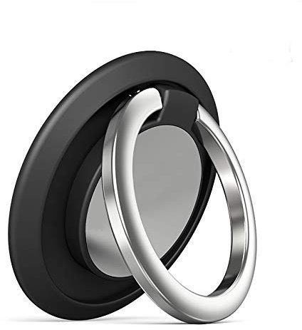 LuLyL 1 pezzo di supporto per anello del telefono cellulare, può essere ruotato di 360 gradi, adatto a tutti i tipi di telefoni cellulari e smartphone