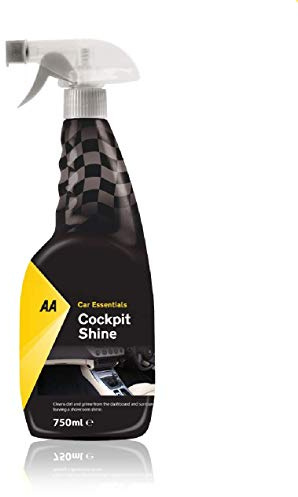 AA Car Essentials - Cockpit Shine - 750ml - Cleans dirt and grime leaving a showroom shine