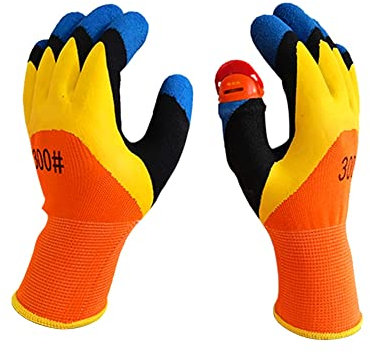 BANGHA Gartenhandschuhe Gartenarbeit Arbeitshandschuhe verschleißfeste Arbeit Handschuhe for das Graben Pflanzen Bauernhof Gemüse Früchte Ernte Nägel Daumen Picker Arbeitshandschuhe (Color : StyleC)
