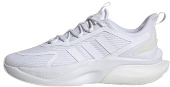 adidas Herren Alphabounce + Sneaker, Ftwr White Ftwr White Core White, 42 2/3 EU
