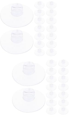 Alipis 40pcs Aquarium Suction Cups Window Suckers for Hooks for Outdoor Lights Cable Wire Organizer