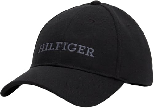 Tommy Hilfiger Herren Cap Basecap, Schwarz (Black), Einheitsgröße