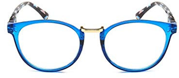 occhiali da lettura, Occhiali da lettura colorati alla moda, occhiali da lettura for computer con zoom intelligente antiriflesso for uomo donna (Colore : Blu, Dimensioni : 1.5) ( Color : Blue , Size :