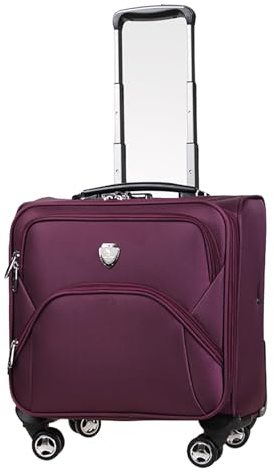 GOTYKE Laptop Trolley Business Rolling Laptop Case Laptoptasche mit Rollen Bis zu Laptop wasserdichte Aktentasche für Reisen/Schule/Männer/Frauen(13,43 * 20 * 42CM)