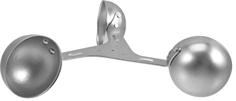 KONTONTY Ersatz 3-tassen Anemometerbecher Aus Metall Für Windgeschwindigkeitsmessung Windmesser Für Wetterüberwachung Und Landwirtschaft