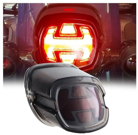 Stop Rücklicht Motorrad Brems Rücklicht Für Har&Ley Dyna Fat Boy FLSTF Nacht Zug FXSTB Softail Sportster Road King Electra Glide Road Glide