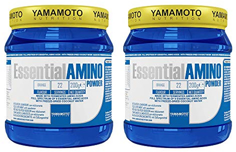 Yamamoto Nutrition Essential Amino Powder Arancia (2 confezioni (400 g))