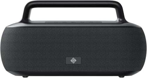 NEXT Trend - Wasserdichter batteriebetriebener BT-Lautsprecher, Subwoofer-Effekt, Wiedergabe direkt von der SD-Karte, 30 W RMS, lange Akkulaufzeit