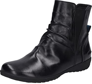 Josef Seibel Mujer Botas Chelsea Naly 66, señora Botines,Ancho G (Normal),Bota de Deslizamiento,Botas,Medias Botas,Negro (Schwarz),41 EU / 7 UK