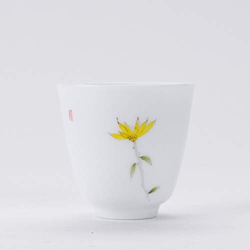 Service à thé en céramique orientale, théière, tasses à café, décorations, tasse à thé, tasse de dégustation en céramique Jingdezhen, porcelaine émaillée colorée, tasse individuelle, chapeau, tasse si