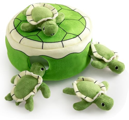 Hollypet Hide and Seek Plüsch-Hundespielzeug, Quietschendes Hundespielzeug, große Hundespielzeuge, Plüsch-Hundespielzeug, Stofftier-Hundespielzeug, Hundekauspielzeug für kleine, mittelgroße und große