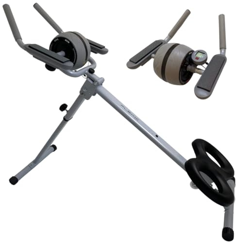 Tone‑X Adjustable Abdominal Trainer Dual Height Sit Up and Core Strength Machine Assisted Crunch Workout Foldable Home Fitness Equipment