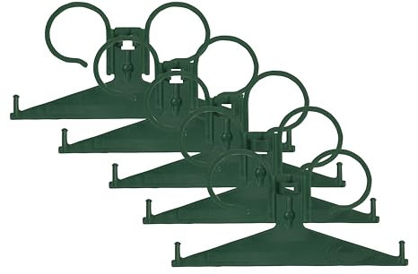 Ved Colgador para Bolsa de Catéter, Soporte para Bolsa de Noche para Catéter, Colgador de Plástico para Bolsa de Drenaje de Orina, Capacidad de Retención de 2L ((Paquete de 5))