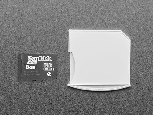 Adafruit Zubehör White Shortening microSD to SD Card Adapter