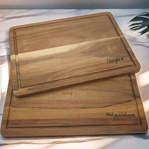 Personalisiertes Käsebrett Oder Schneidebrett, Personalisierte Schneidebretter Mit Holzgravur, Personalisierte Schneidebretter For Die Küche, Individuell Aus Holz Gravierte Schneidebretter