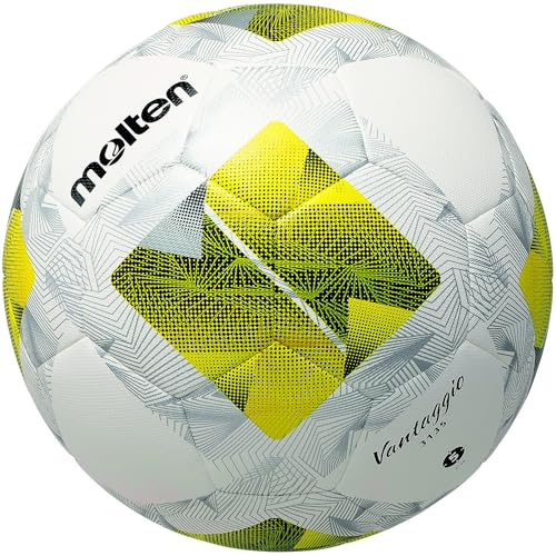 Molten FN3135 Fußbäll, White/Yellow, 5