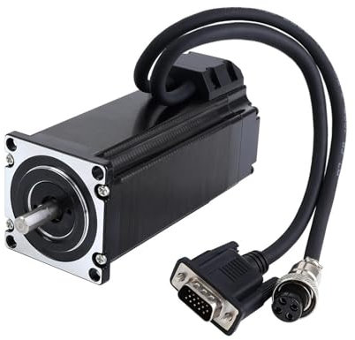 P0Z9J7F Nema 23 Closed Loop Stepper Motor 3Nm with Servo Driver Kit Nema23 425oz.in Encoder Motor with 2pcs 1.7m Cables