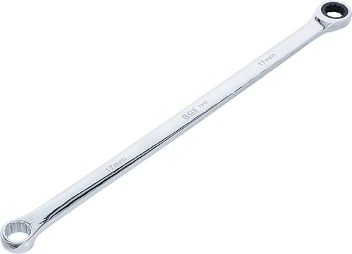 BGS 7247 | Clé polygonales à cliquet et de clé polygonales | extra longues | 17 mm