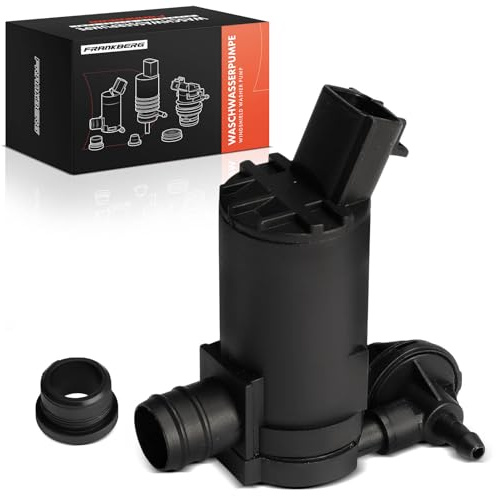 Frankberg Scheibenwaschpumpe Waschwasserpumpe Scheibenreinigung Vorne | Kompatibel mit ASX GAW Outlander III GFW G.GW ZJ ZK ZL Outlander III GFW G.GW Replace# 76806SMAJ01 3-Polig