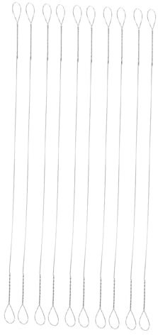 OHPHCALL 10pcs Cheese Slicer Wire Replacement Block Cheese Cutter Cutting Line Precision Slicer for Meat Butter Soft Fruits