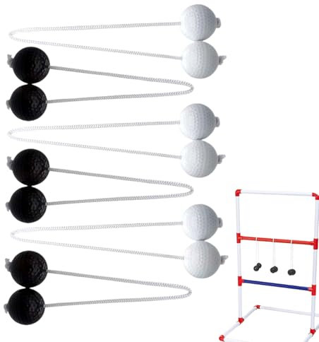 Generisch Ladderball Ersatzbälle - Leiterball Wurfspielset,Sicheres Wurfspiel für Garten Und Outdoor Aktivitäten