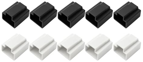 300 Pcs RJ45 Cable Dust Covers Dustproof Ethernet Plug Protective Case Cap for CAT5e/Cat6/Cat7 Network Dustplugs(Black)
