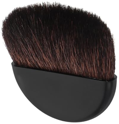 SOESFOUFU Brocha de Maquillaje Diseño Compacto de Nylon Portátil para Rubor y Aplicación Uniforme Adecuado para Viaje y Uso Diario en Mujeres