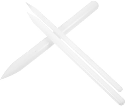 HYTROVE Mattarello per Pasta di Zucchero 3 Pezzi in Abs Bianco Conica per Scolpire e Modellare Utensili Pasticceria Professionale per Baking e DIY