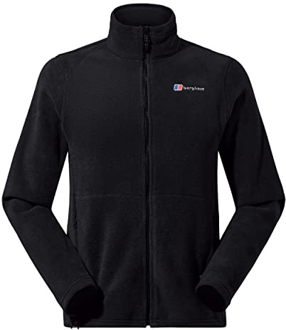 Berghaus Prisma Polartec interaktiv fleecejacka herr Svart Svart/Svart S