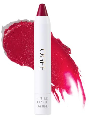 Ogee - Bálsamo labial de color con aceites - Barra de labios orgánica y natural - Protector labial - Azalea (fucsia)