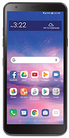 TracFone LG Journey 4G LTE Prepaid Smartphone (Locked) - Black - 16GB - SIM Card Included - CDMA