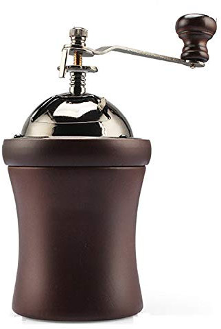ZKHD Manual Molinillo De Café Cafe Regulable Portatil Ajuste Molido Grado Coffe Grinder Moledores Hogar La Oficina O Los Viajes Moler Granos Semillas Á Máquina Grano Molienda Variable, Fino Grueso