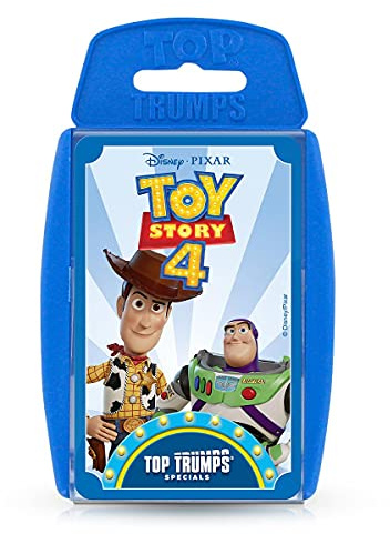 Top Trumps Disney Pixar Toy Story 4 Specials - Juego de cartas especiales, juega con Woody, Buzz, Forky, Mr Potato Head, Duke Caboom y Bo Peep, regalos y juguetes para niños y niñas a partir de 6 años