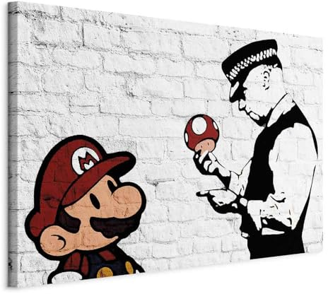 murando - Akustikbild Schalldämmung Street Art, Schallschutz, Wohnzimmer | Verbessert Raumakustik, reduziert Hall, ideal fürs Büro oder Wohnzimmer, hochwertige Verarbeitung, schnelle Montage, stilvoll