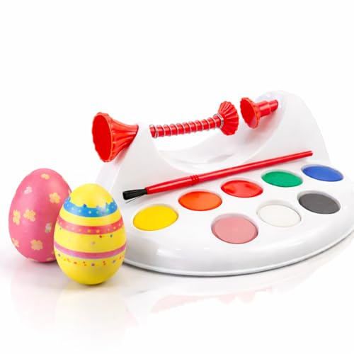 Eiermalmaschine Malmaschine Ostern inkl. Halterung Malset zum Bemalen & Anmalen von Ostereier - Ostern Malgerät