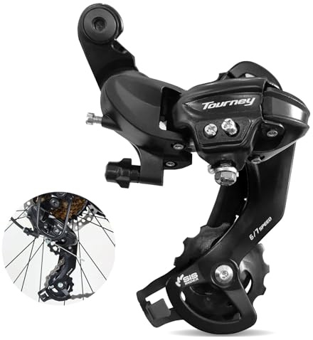Relwears Tourney Rear Derailleur RD-TY300 6/7Speed Rear Derailleur Direct Mount for Mountain Bike Road Bike Snowmobile Trail Bike