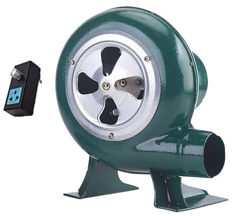 Soplador De Barbacoa - Soplador De Aire Eléctrico Centrífugo, Turbina Soplador De Castillos Hinchables, Parrilla Del Encendedor Del Carbón De La Fan, Excitador De Llama De Arranque De Fuego ( Color :