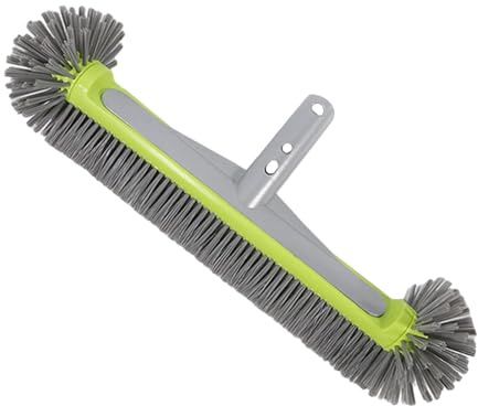 Folpus Tête de Brosse de Piscine de 17.7 Pouces, Brosse à récurer, Poils en Nylon multifonctionnels