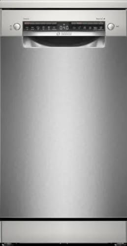 Bosch SPS4EMI61E, Série 4, Lave-vaisselle 45 cm, Pose libre, Acier brossé anti-traces