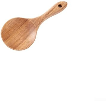 Vajilla de madera, pala de madera, utensilios de cocina, cuchara de madera, espátula colador para herramientas de cocina (cuchara pequeña)