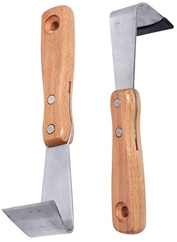 SEWOART 2 Stück Garten-schälmesser Handschneider Aus Holz Obstbäume Und Rinde Leicht Und Langlebig Für Heimgebrauch